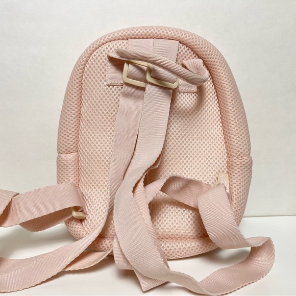 NEW Reebok Women's Girls' Mini Backpack Mesh Pink Balletcore Gym Y2K - Picture 2 of 4